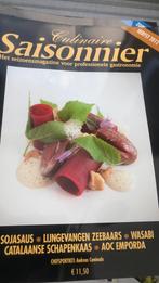 Saisonnier culinair, seizoensmagazine gastronomie, Ophalen, Zo goed als nieuw