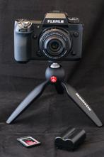Fujifilm X-H2 + 27mm Lens, Flitser, CF kaart, Ophalen of Verzenden, Zo goed als nieuw, Fuji, Geen optische zoom