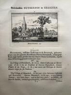 034 / Heemskerk Kopergravure 1725, Antiek en Kunst, Kunst | Etsen en Gravures, Ophalen of Verzenden