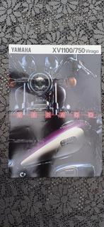 Originele folder Yamaha XV1100 en 750 Virago, Ophalen of Verzenden, Yamaha