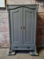 Antieke linnenkast, Huis en Inrichting, Ophalen, Gebruikt, 50 tot 75 cm, 150 tot 200 cm
