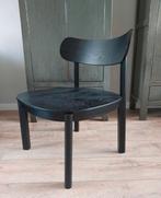 Stoel zwart hout Fauteuil Light and Living chair black Nieuw, Huis en Inrichting, Stoelen, Ophalen, Zwart, Modern Industrieel