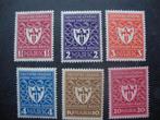 Duitse Rijk serie 199-204 Postfris., Postzegels en Munten, Postzegels | Europa | Duitsland, Ophalen of Verzenden, Overige periodes