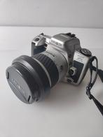Minolta maxxum htsi plus analoge camera met tas, Ophalen of Verzenden, Zo goed als nieuw, Spiegelreflex, Minolta