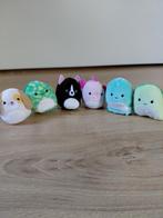 6 Squishmallow mini, Ophalen of Verzenden, Zo goed als nieuw, Overige typen