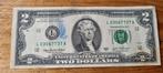 2 dollar biljet USA 2003A, Los biljet, Ophalen of Verzenden, Noord-Amerika