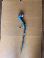 Vintage schoenlepel met pijp als handgreep, Ophalen of Verzenden
