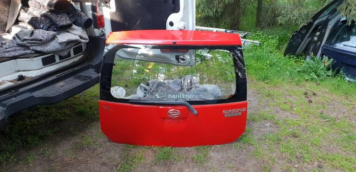 DAIHATSU SIRION 2   ACHTERKLEP, Auto-onderdelen, Carrosserie en Plaatwerk, Achterklep, Achter, Gebruikt, Ophalen of Verzenden