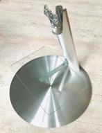 Org. Loewe Televisie Voet / Steun / Standard + Glas Plateau, Ophalen, Loewe, 50 tot 100 cm, Zo goed als nieuw
