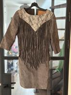 nieuwstaat! Prachtige lederen Goosecraft jurk L, Kleding | Dames, Goosecraft, Ophalen of Verzenden, Zo goed als nieuw, Maat 42/44 (L)