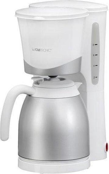 Clatronic KA 3327 - Koffiezetapparaat - Thermoskan - Wit beschikbaar voor biedingen