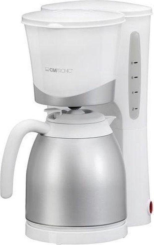 Clatronic KA 3327 - Koffiezetapparaat - Thermoskan - Wit, Witgoed en Apparatuur, Koffiezetapparaten