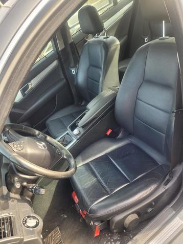 MERCEDES C KLASSE SEDAN ZWART LEDEREN INTERIEUR  BJ 2007 TOT beschikbaar voor biedingen