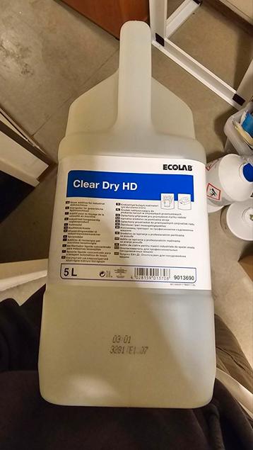 Naglans 2x Horeca clear dry HD ecolab  beschikbaar voor biedingen
