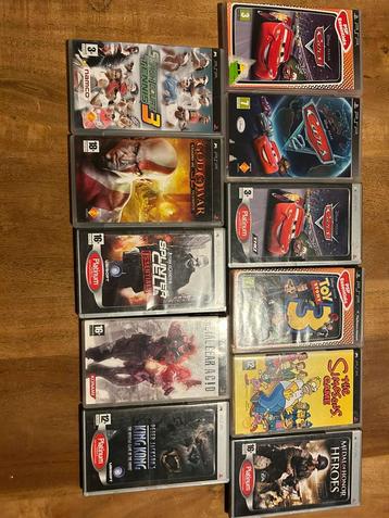 11 sony psp spellen compleet beschikbaar voor biedingen
