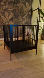 Baby box / Coming Kids Bliss Box Zwart 80x80, Kinderen en Baby's, Ophalen, Zo goed als nieuw, Vierkant, In hoogte verstelbaar