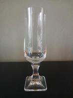 Set van 6 vintage design champagne glazen, kristal, Ophalen of Verzenden