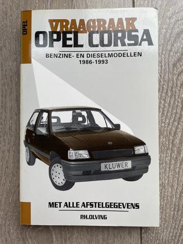 Vraagbaak	Opel	Corsa A	Benzine- en Dieselmodellen	1986-1993