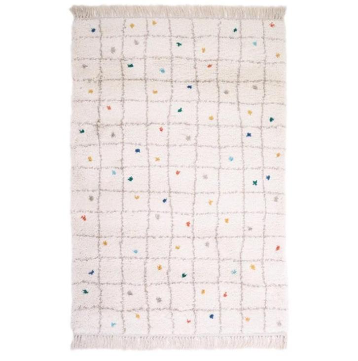 Kindervloerkleed Gekleurde Stippen Rittah Nattiot, Kinderen en Baby's, Kinderkamer | Inrichting en Decoratie, Nieuw, Kleed of Kussen