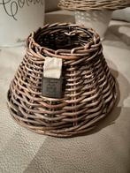RM Rattan Lampenkapje S - Doorsnee 9cm, Huis en Inrichting, Lampen | Lampenkappen, Bruin, Rond, Ophalen of Verzenden, Zo goed als nieuw