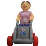 Sarah rollator, Hobby en Vrije tijd, Ophalen, Gebruikt, Abraham of Sarah