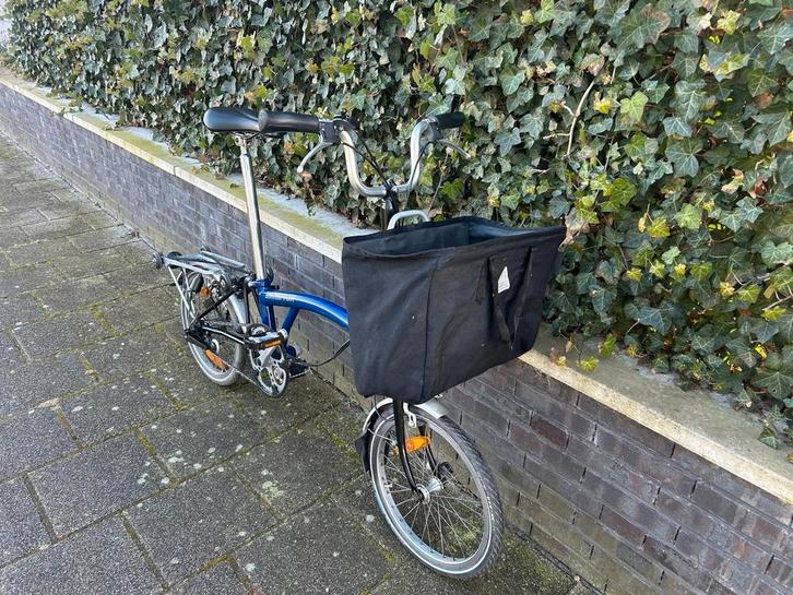 Brompton vouwfiets, Fietsen en Brommers, Fietsen | Vouwfietsen, Gebruikt, Brompton, 16 tot 18 inch, Versnellingen, Ophalen of Verzenden