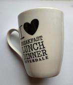 Mok Riverdale I Love, Verzenden, Zo goed als nieuw, Overige stijlen, Kop(pen) en/of Schotel(s)