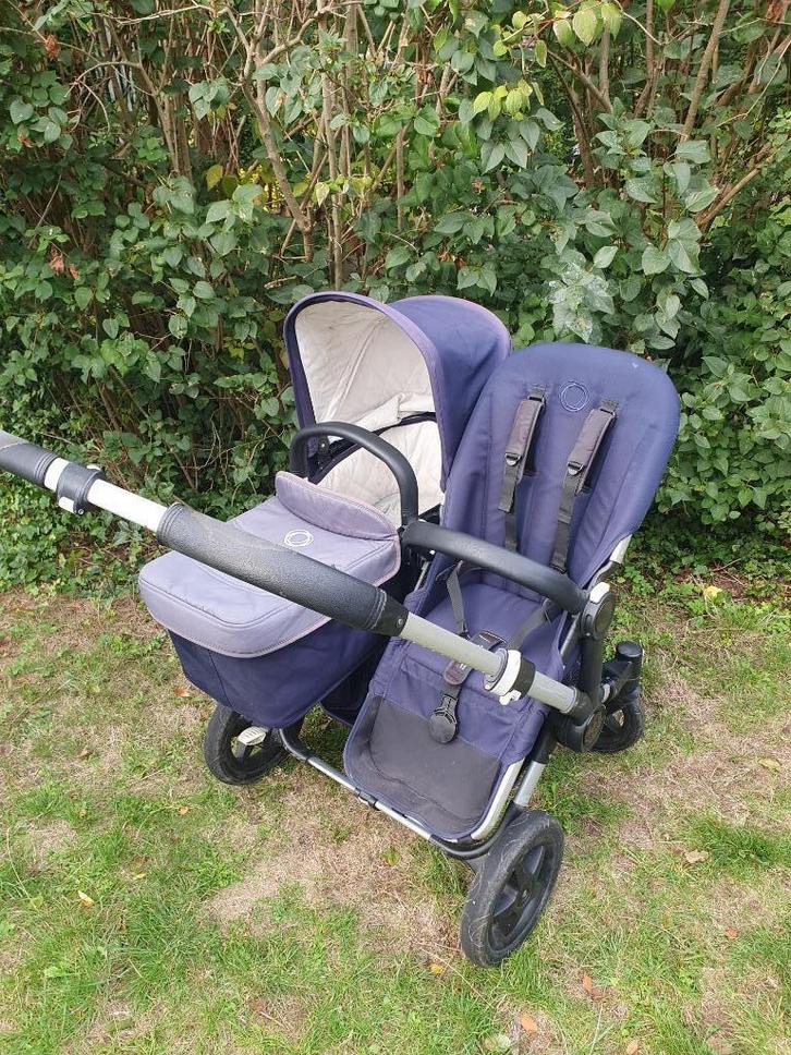 Bugaboo donkey duo wandelwagen, Kinderen en Baby's, Kinderwagens en Combinaties, Gebruikt, Combiwagen, Bugaboo, Duowagen, Met reiswieg