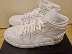 Nike Air Jordan 1 Mid sneakers wit leer UK9,5 / NL 44 NIEUW, Verzenden, Nieuw, Nike Air Jordan, Wit