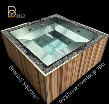 Jacuzzi Bronzzi Square RVS  beschikbaar voor biedingen