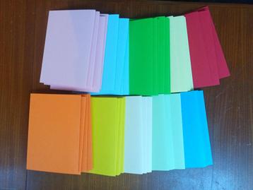 Setje Dubbele Hobby Kaarten, 50 stuks (blanco) beschikbaar voor biedingen