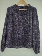 Dames blouse Pigalle donkerblauw met motief maat S nieuwst., Blauw, Pigalle, Ophalen of Verzenden, Zo goed als nieuw