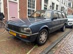 Peugeot 505 2.0 GL Familiale 1991 Blauw, ZELDZAAM, Achterwielaandrijving, 8 stoelen, Blauw, 98 pk