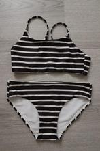ZGAN H&M bikini zwart wit 134 140, Meisje, H&M, Sport- of Zwemkleding, Ophalen of Verzenden