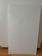 Malm Glasplaat Wit 80x48 cm, Minder dan 50 cm, 50 tot 100 cm, Ophalen of Verzenden, Tafelblad