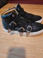 SVNTY leren enkellaarzen met gespen - Maat 39, Kleding | Dames, Schoenen, Ophalen of Verzenden, Zo goed als nieuw, Zwart