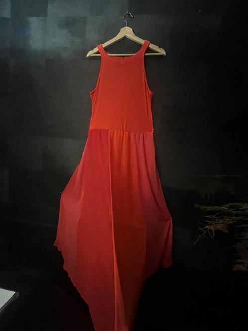 Prachtige zomerjurken, Kleding | Dames, Jurken, Zo goed als nieuw, Maat 42/44 (L), Oranje, Onder de knie, Ophalen of Verzenden