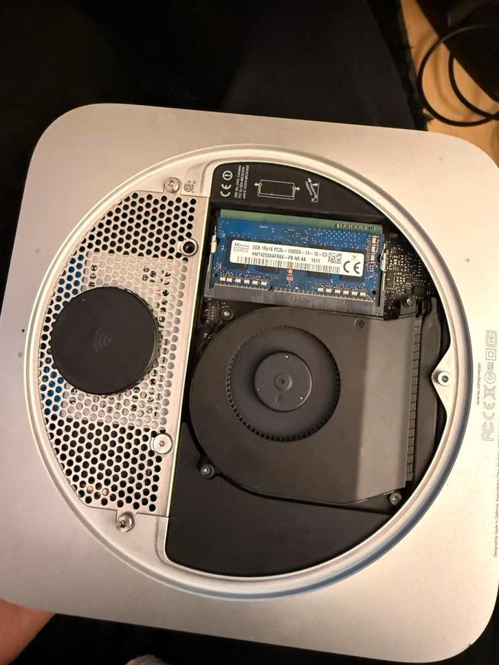 2x Mac Mini 2012 (A1347), Computers en Software, Apple Desktops, Gebruikt, Mac Mini, HDD, 2 tot 3 Ghz, 4 GB, Ophalen of Verzenden