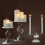 Nieuwe Kandelaar Eichholtz Candle Holder Providence glass L, Kunststof, 25 tot 50 cm, Eichholtz, Nieuw