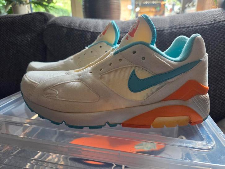 Nike air max 180 paradise aqua miami dolphins, Kleding | Heren, Schoenen, Nieuw, Sneakers of Gympen, Overige kleuren, Ophalen of Verzenden