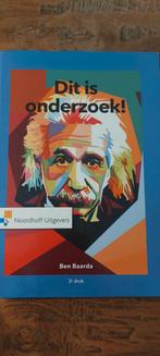 Dit is Onderzoek! Ben Baarda - Nieuwstaat, Ophalen, Zo goed als nieuw, HBO, Ben Baarda