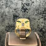 14 karaat gouden panter ring italy massief, Sieraden, Tassen en Uiterlijk, Ringen, Ophalen of Verzenden, Nieuw, Goud