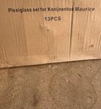 Plexiglas voor konijnenhok, Dieren en Toebehoren, Knaagdieren en Konijnen | Hokken en Kooien, Gebruikt, Overige typen, Minder dan 75 cm