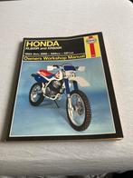 Reparatie boek Honda Xl en Xr 600R in het Engels, Ophalen, Honda