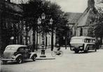 Veenendaal markt met oude auto uit oorlog jaar 1942, Verzamelen, Verzenden, 1940 tot 1960, Gelopen, Utrecht