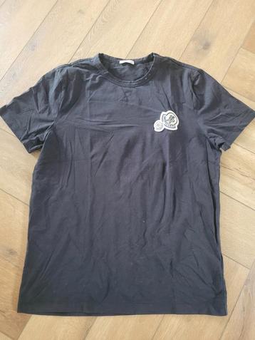 Mooi zwart shirt van Moncler, maat L beschikbaar voor biedingen