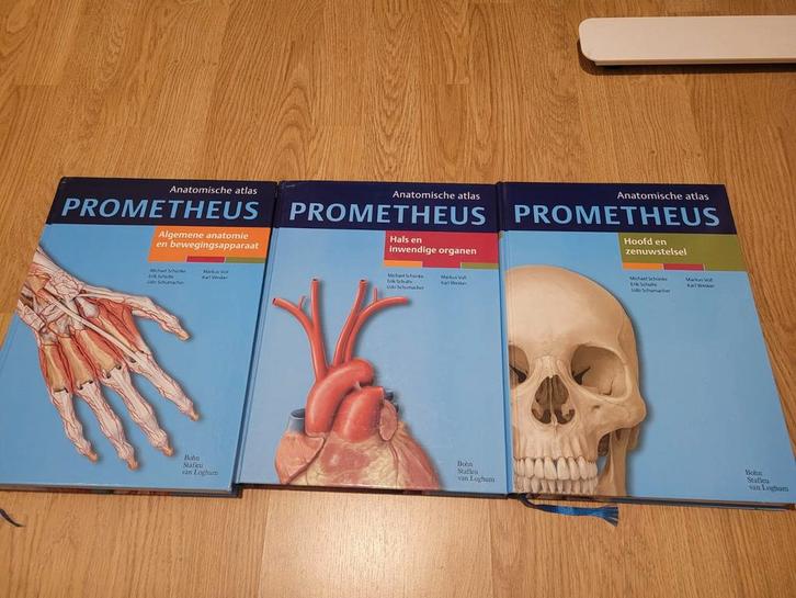 Prometheus Anatomische Atlas - Complete Set, Boeken, Studieboeken en Cursussen, Zo goed als nieuw, HBO, Beta, Ophalen of Verzenden