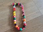 Ketting met dikke kralen, Sieraden, Tassen en Uiterlijk, Kettingen, Ophalen of Verzenden, Zo goed als nieuw, Overige materialen