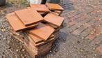 Terracotta gebakken tegels 22x22cm, Doe-het-zelf en Verbouw, Tegels, Ophalen, Keramiek, Minder dan 20 cm, Zo goed als nieuw