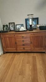 Eikenhout dressoir, Ophalen, 150 tot 200 cm, Landelijk, 25 tot 50 cm